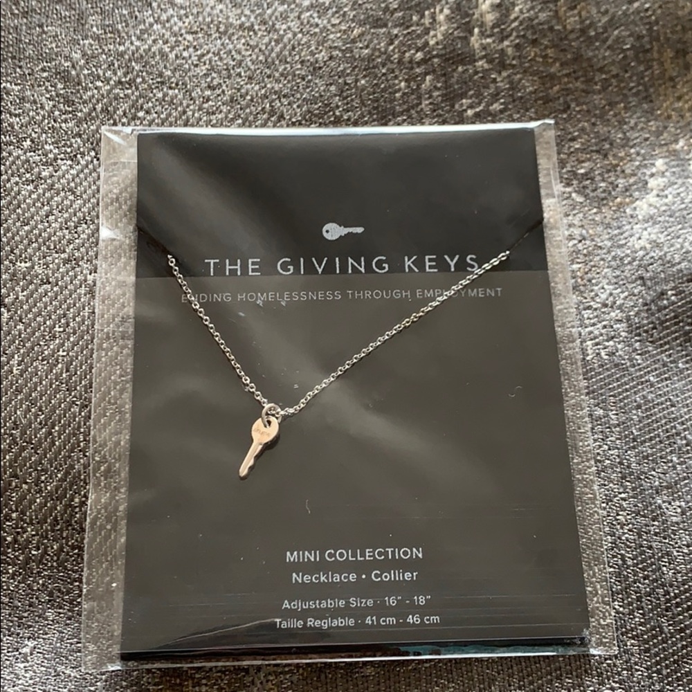 The Giving Keys Mini Necklace - BELIEVE
